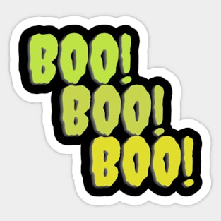 Boo! - III Sticker